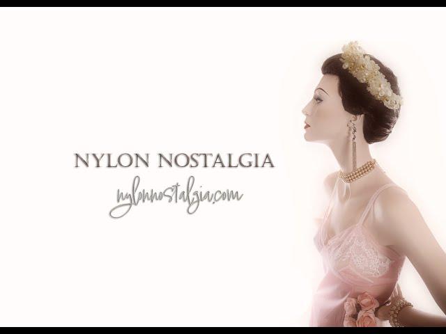 Nylon Nostalgia fine vintage slips