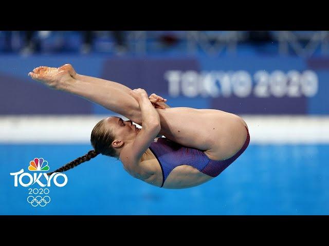 Krysta Palmer shines on springboard to end USA's two-decade drought | Tokyo Olympics | NBC Sports