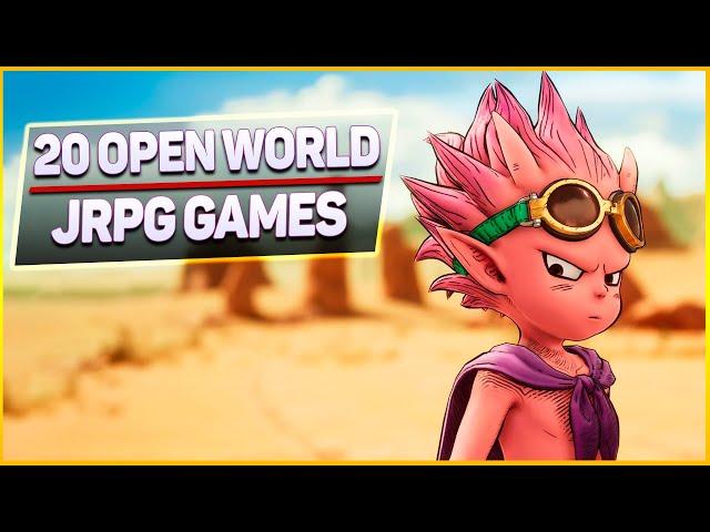 Top 20 Anime-Style Open World  PC Games | Open World JRPG