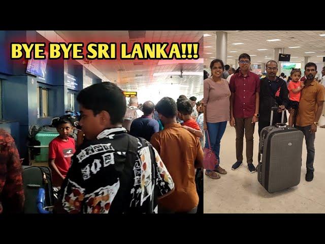 BYE BYE SRI LANKA | வாங்க Airport போய்ற்ரு வரலாம் | Jaffna | Cooking | Sobas House