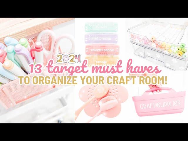 I Still Can't Believe I Found All These Things! | 13 Target Must Haves To Organize Your Craft Room