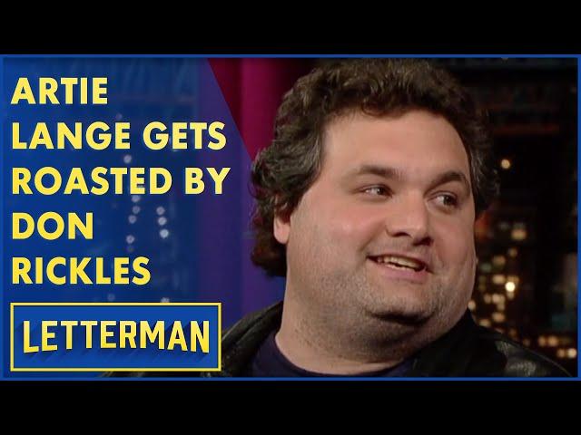 Artie Lange Gets Roasted By Don Rickles | Letterman