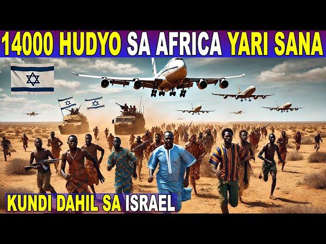 MALUPIT na OPERASYON ng ISRAEL upang ILIGTAS 14,000 AFRICAN na HUDYO mula sa mga REBELDE sa AFRICA