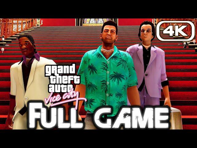 GTA VICE CITY Gameplay Walkthrough FULL GAME (4K 60FPS) No Commentary