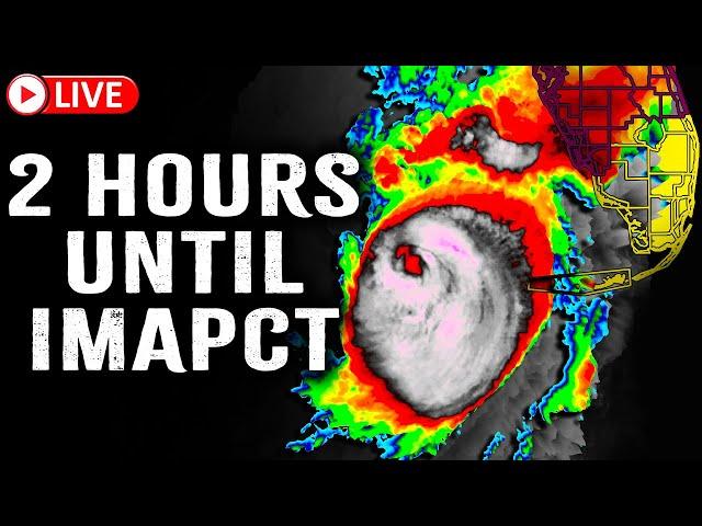 Major Hurricane Coverage: Milton Producing HUGE Tornado Outbreak with LIVE Cameras