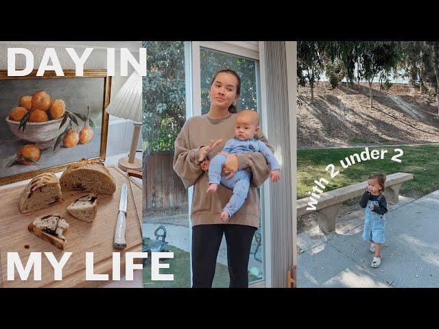 SOLO MOM day in the life with 2 UNDER 2