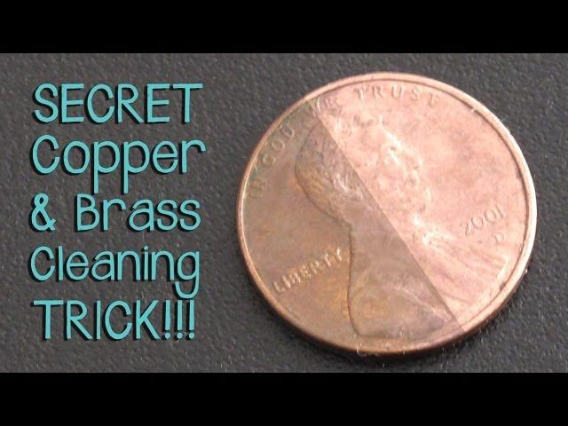 Super Secret Trick for Cleaning Brass and Copper - Jewelry Tutorial HQ