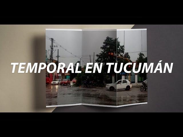Temporal en Tucumán