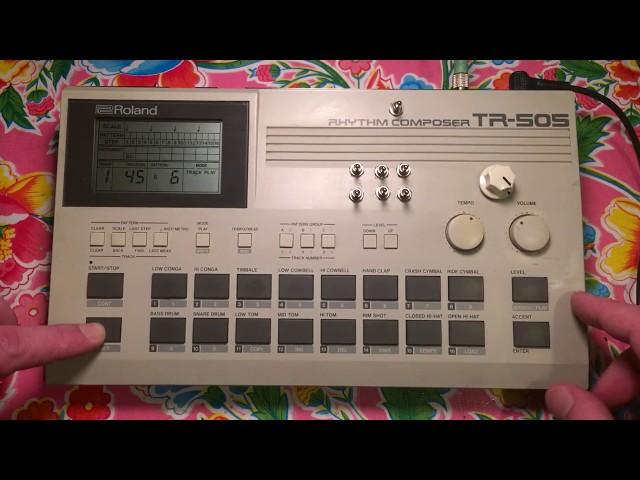 Circuit-Bent Roland TR-505 Drum Machine v3 by Bendmonger Instruments (Unit 3/4)