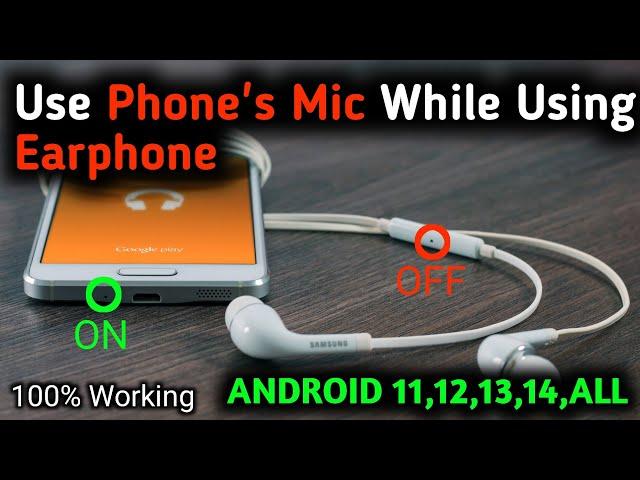 How to use phone mic while using headphones android 11 - How to use lesser audioswitch in android 11