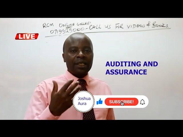 Advanced Auditing and Assurance-Factors Auditors must consider before saying "YES"