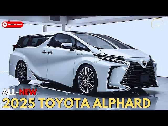 All-New 2025 Toyota Alphard Official Reveal - Luxury on Wheels!