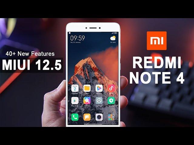 How To Install MIUI 12.5 On Redmi Note 4