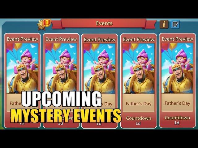 Lords mobile Upcoming Father's Day Event With Mystery Event