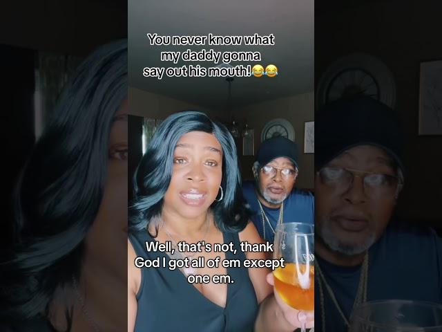 My daddy has no filter!! #yafeelme #uhhhlisten #voiceoverartist #meandmydaddy