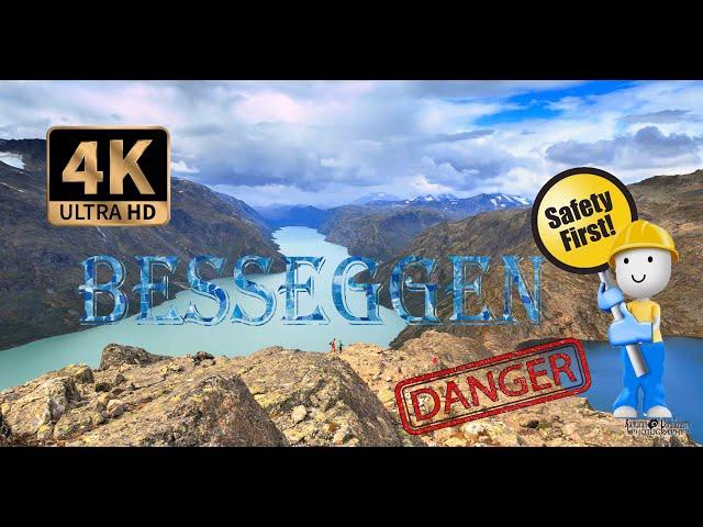 【4K】Drone video | Besseggen | 14Km walk | Hiking guide | Step by step | Insta360 One X2