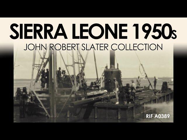 Archive footage of Sierra Leone in the 1950s | 8mm home movie film | A0389