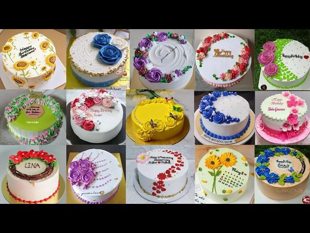 Simple Cake Decorating ideas for beginners/Cake Design/Simple Cake Design/Chocolate Cake Design