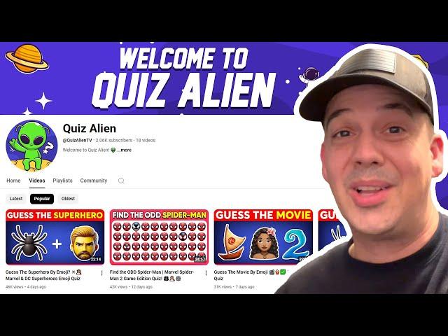 Welcome to Quiz Alien (Channel Intro)