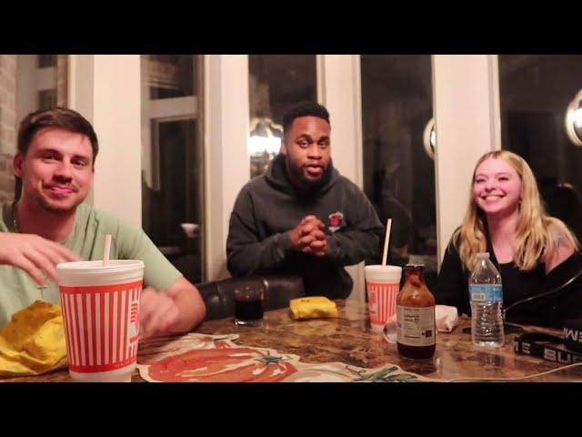 Funny Whataburger Mukbang With Bo & Caelin