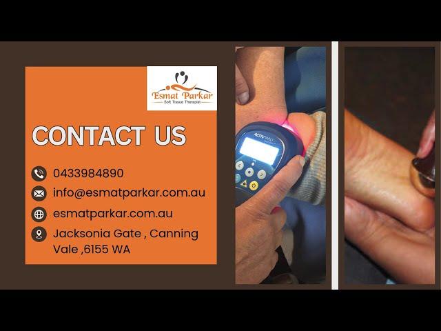 Trigger Point Massage & Multiradiance Laser Therapy in Perth!