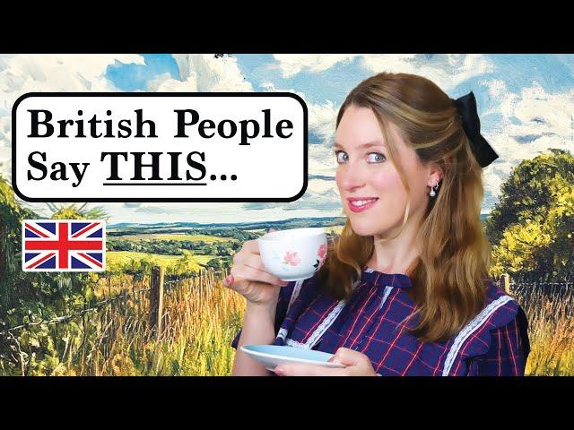 10 WAYS to sound more BRITISH!! 🫖| DAILY English ️ |  British culture 