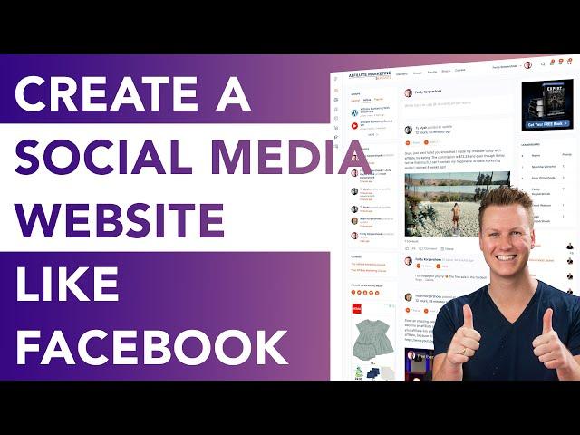 How To Make A Social Media Website Like Facebook With WordPress & BuddyBoss