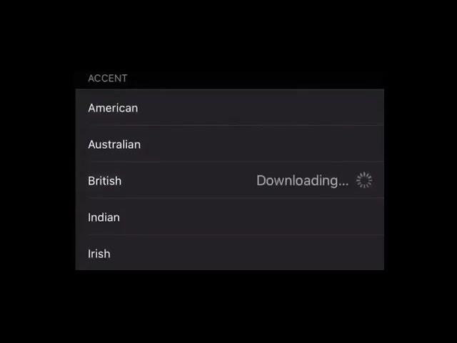 British accent