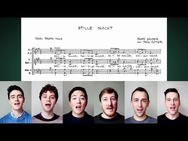 The King's Singers - Stille Nacht [Silent Night] (arr. Rutter)