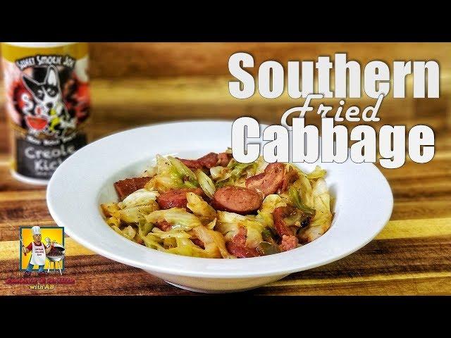 Southern Fried Cabbage with Bacon and Sausage