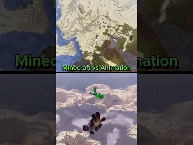 Minecraft VS Animation | Dream on (slowed + reverb) | animation author: WanXi