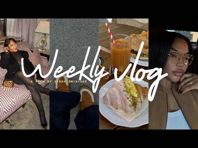 weekly vlog!: scared for this next chapter + Friendsgiving events + pilates + shopping & more