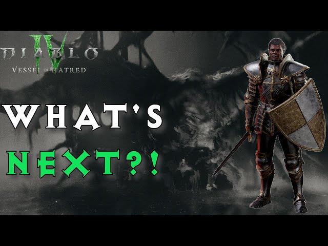 Diablo 4 - What's After Vessel of Hatred?  The Next Class, Tyrael, and More!