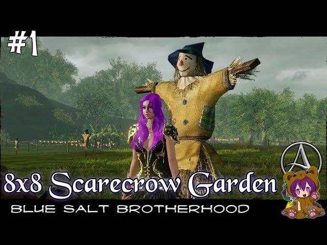 ArcheAge Unchained - 8x8 Scarecrow Garden (Blue Salt Brotherhood Questline 1)