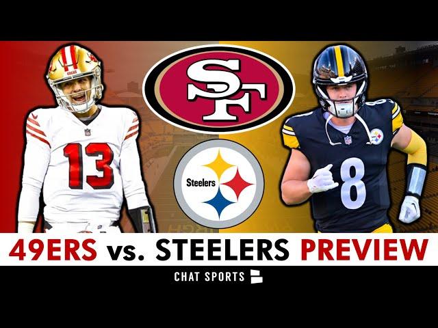 49ers vs. Steelers Week 1 Preview, Matchups To Watch, Keys To The Game, Score Prediction, 49ers News
