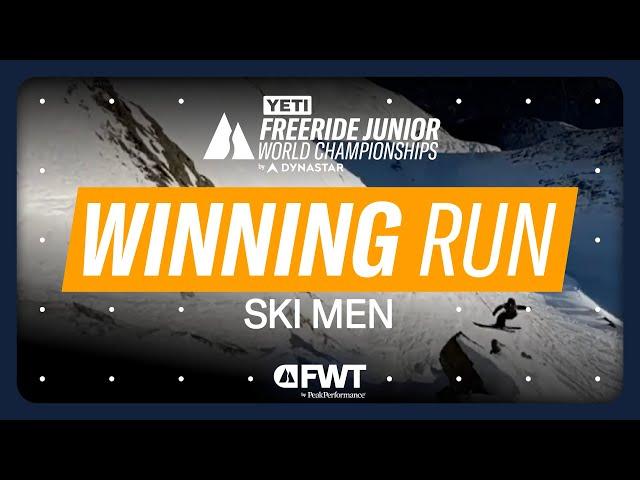 Winning Run Ski Men: Noah Peizerat – 2025 YETI Junior World Championships Kappl by Dynastar