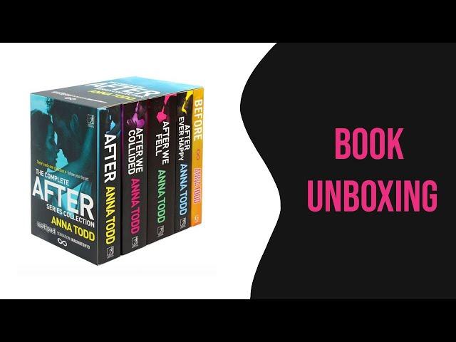 The Complete After Series Collection by Anna Todd - Book Unboxing