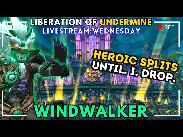 Windwalker Monk | NEW RAID IS OUT!! | HEROIC SPLITS UNTIL. I. DROP.