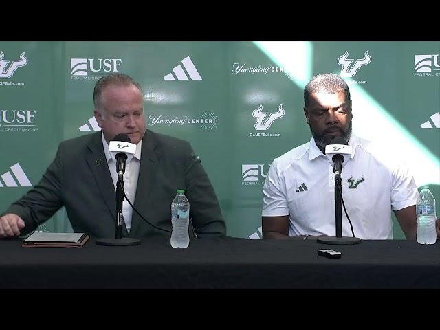 South Florida Men's Basketball Presser (10.29.24)