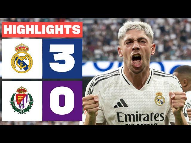 REAL MADRID 3 - 0 REAL VALLADOLID CF | HIGHLIGHTS LALIGA EA SPORTS