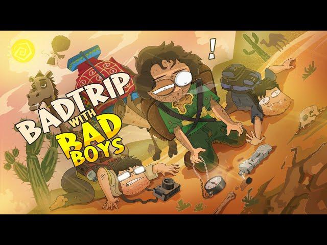 Bad Trip With Bad Boys ! -  Misadventures on a Boys Trip  - HardToonz