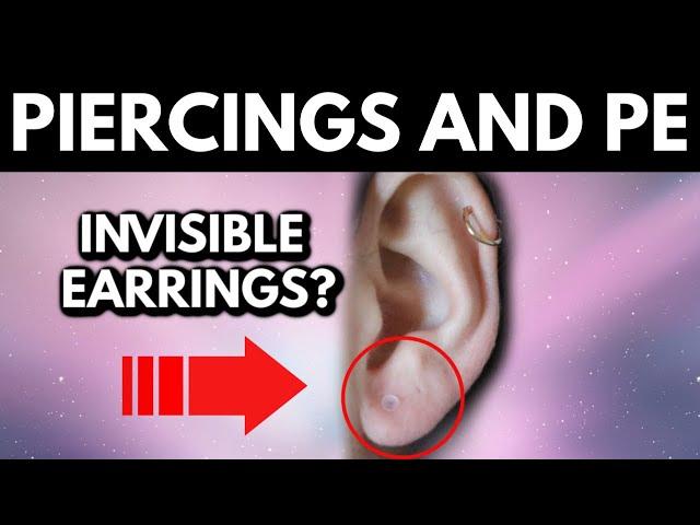 PIERCINGS AND PE - HOW TO HIDE YOUR PIERCINGS!