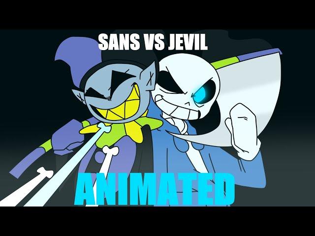 SANS VS JEVIL [UNDERTALE VS DELTARUNE ANIMATION]