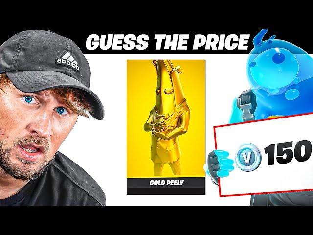 Sarah Guesses Fortnite Skin Prices...