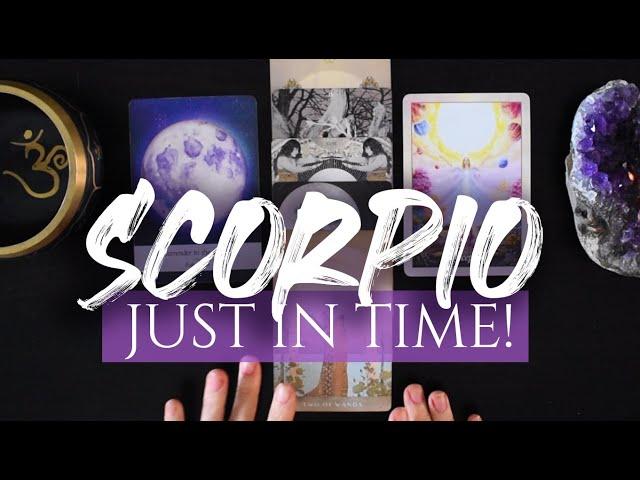 SCORPIO TAROT READING | "THE TABLES WILL TURN!" JUST IN TIME