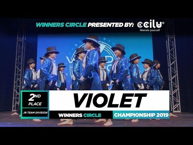 VIOLET | 2nd Place Jr Team | Winners Circle | World of Dance Championship 2019 | #WODCHAMPS19