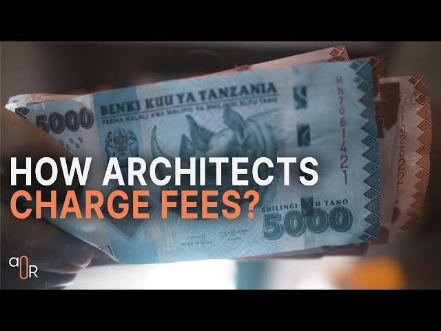 How an Architect works out Fees / Charges Money