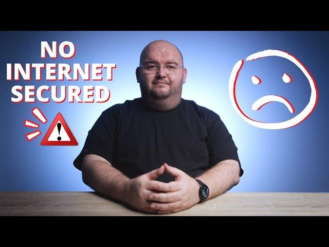 How To Fix NO INTERNET SECURED ERROR