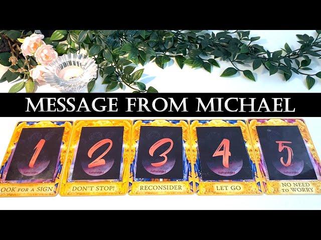 MESSAGES FROM ARCHANGEL MICHAEL Pick a card!