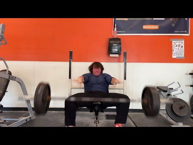 Sam Sulek Throws 315